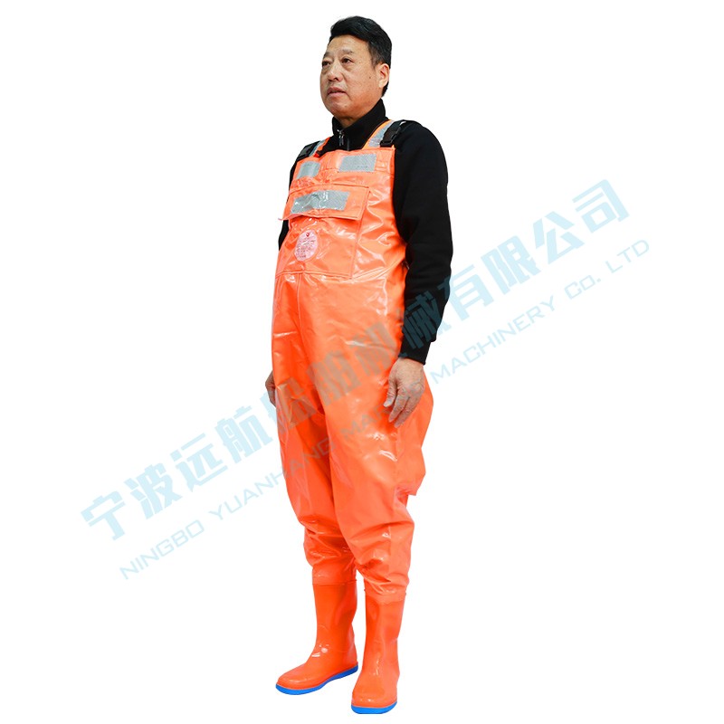 救生雨裤带鞋工作衣